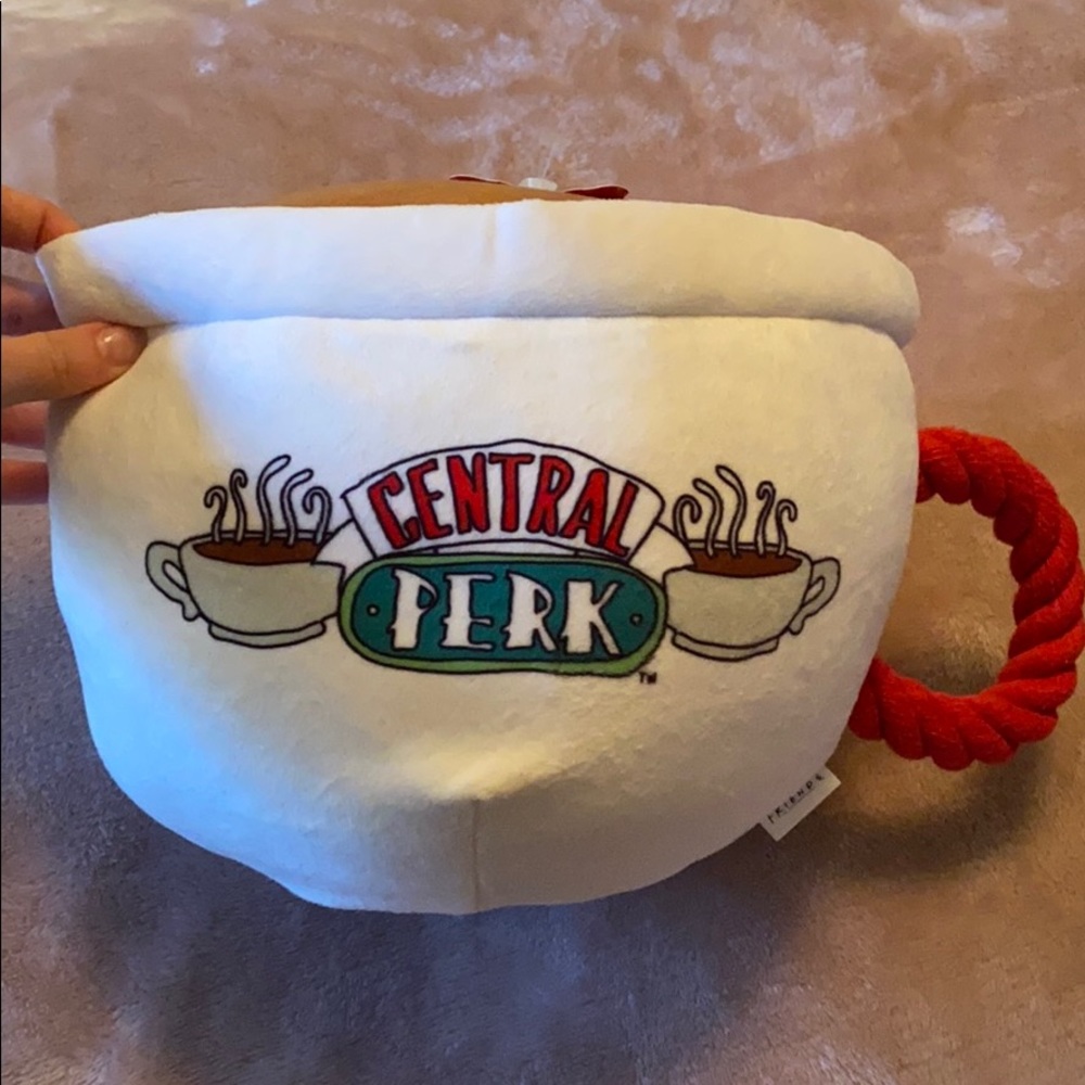 Friends themed mug dog toy